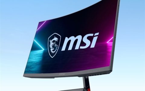 微星全新144Hz曲面电竞显示器上架 支持RGB灯效和投影