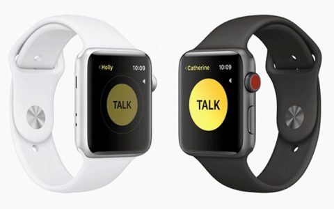 因安全问题 苹果禁掉Apple Watch对讲机功能