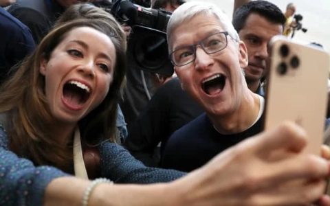 iPhone 11发布刺激股价上涨 苹果市值又破1万亿美元