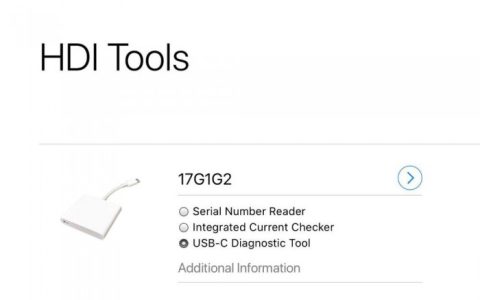 苹果推出新款USB-C诊断工具：兼容最新iPad Pro系列