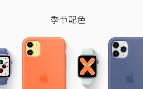 夏日季节配色 苹果今天突然发布了一波配件新品