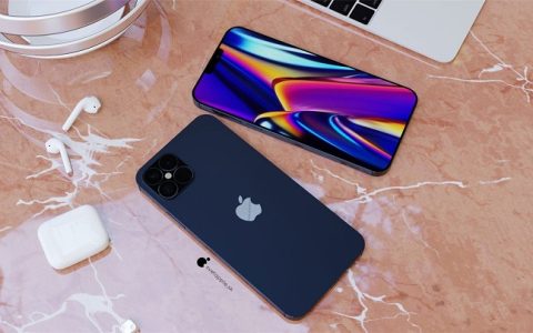 iPhone12 Pro海军蓝新配色概念渲染图亮相 替代午夜绿色