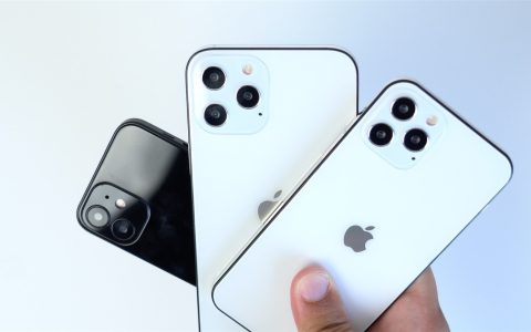 iPhone12全系机模对比 三种尺寸可以提前选了