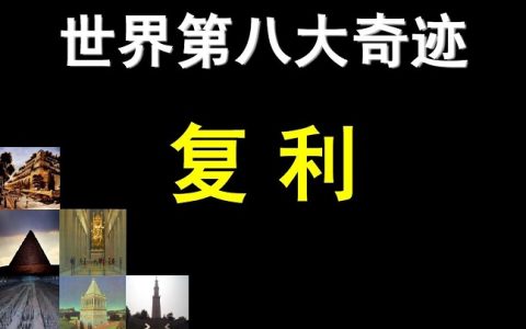 复利是一个强大的武器 富足取决于本金、收益率、时间这三要素