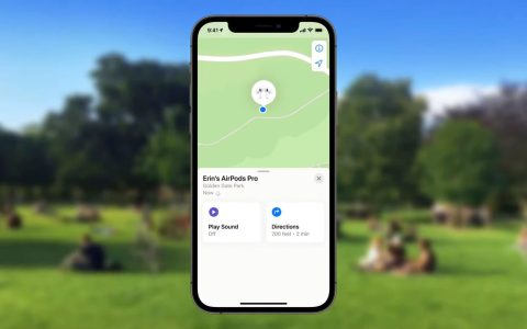 iOS15 Beta5“查找”AirPods Pro/Max 新动画曝光：丢失后也会发送位置信息