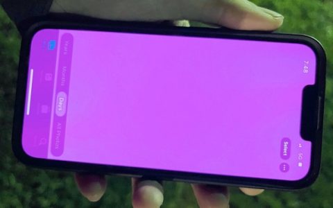 iPhone 13被曝“粉屏门” 客服回应：不是硬件问题