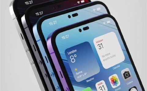 iPhone 14系列最新概念图曝光：感叹号挖孔、圆形音量键