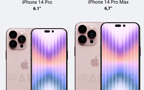 iPhone14 Pro系列屏幕尺寸曝光 比iPhone13 Pro更大！