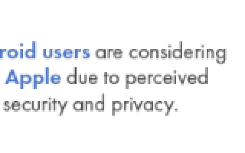 调查称近半安卓用户想改用iPhone，你觉得哪个好用？