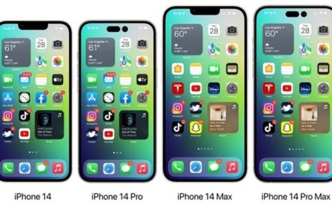 iPhone 14 Pro Max 屏幕截图曝光：“药丸 + 挖孔”导致状态栏下移