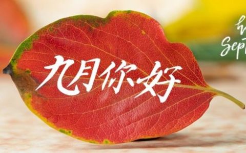 8月再见,9月你好朋友圈说说 2022九月你好唯美句子大全