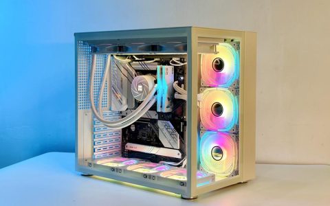 高颜值白色主题 5200元i5-12600K海景房电脑主机配置推荐