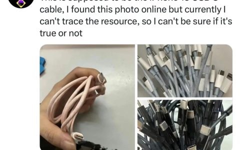 iPhone15彩色编织线拆解来了，不限制安卓Type-C 电线